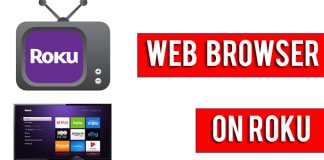 web browser on roku