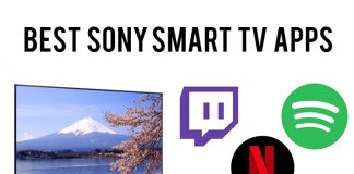 sony smart tv apps