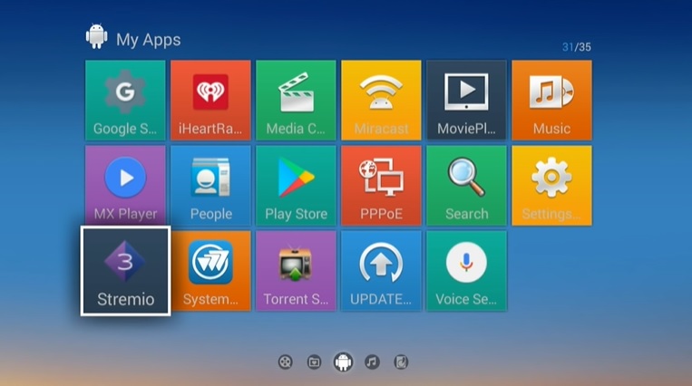 stremio android tv