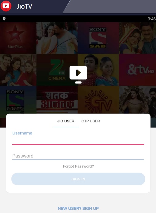 install jio tv app