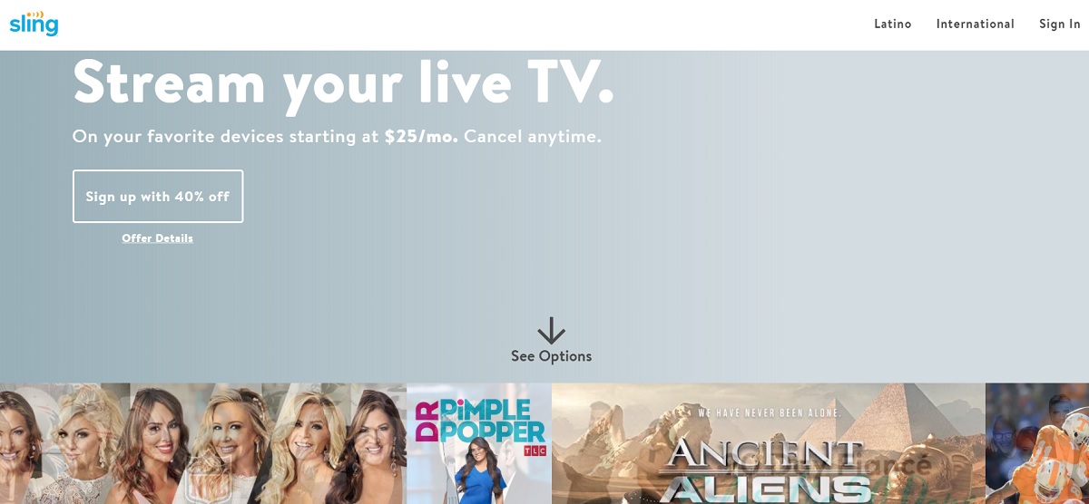 watch sling tv on chromebook