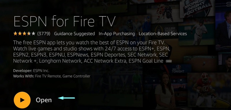 ufc on firestick with espn