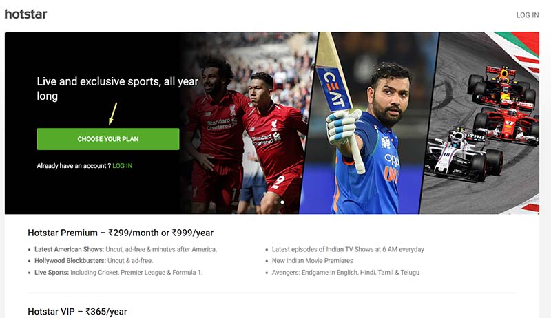 Sign Up for Indian Hotstar in the USA