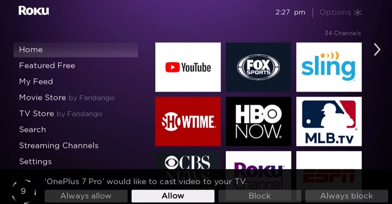 how to get kodi on roku