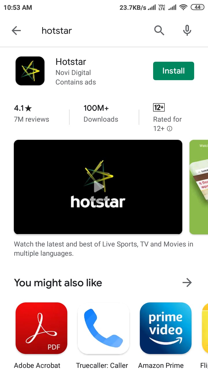 Watch Hotstar In Australia