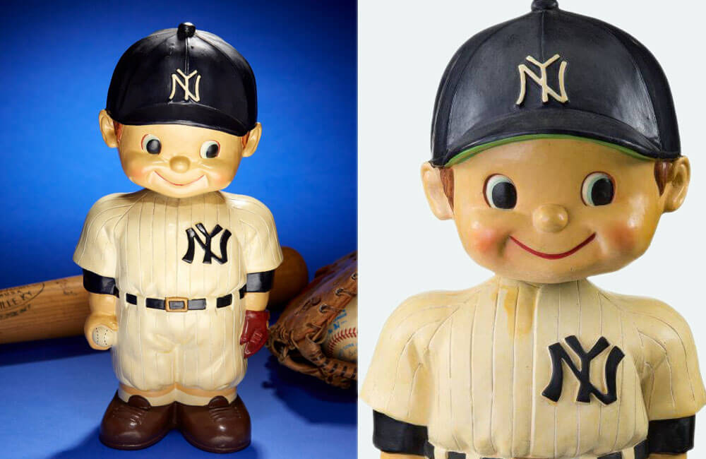New York Yankee Bobblehead 1961-62 @HASports / @bobbleheadhall / Facebook.com
