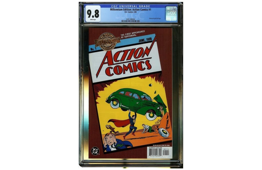 Action Comics #1 @Sleeping GIANT Collectibles / Facebook.com
